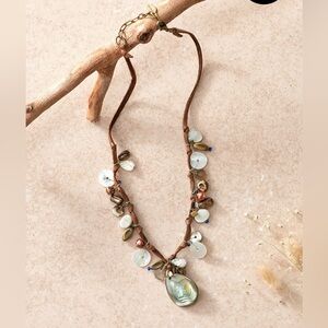 NWT Coldwater Creek Wanderer Necklace by Pattie Bird Designs